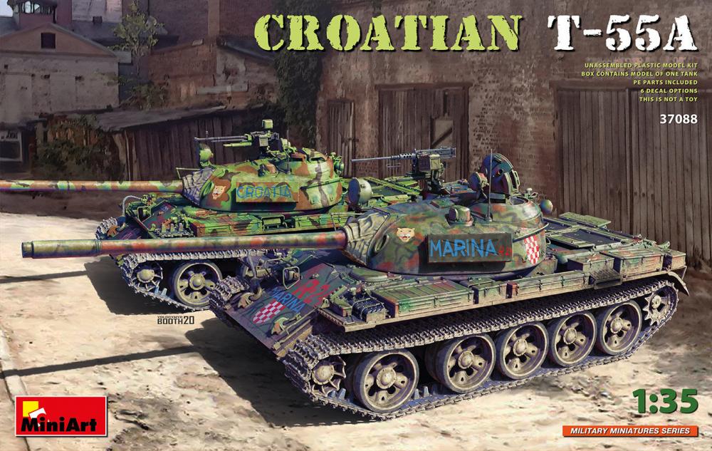 Croatian T-55A von Mini Art