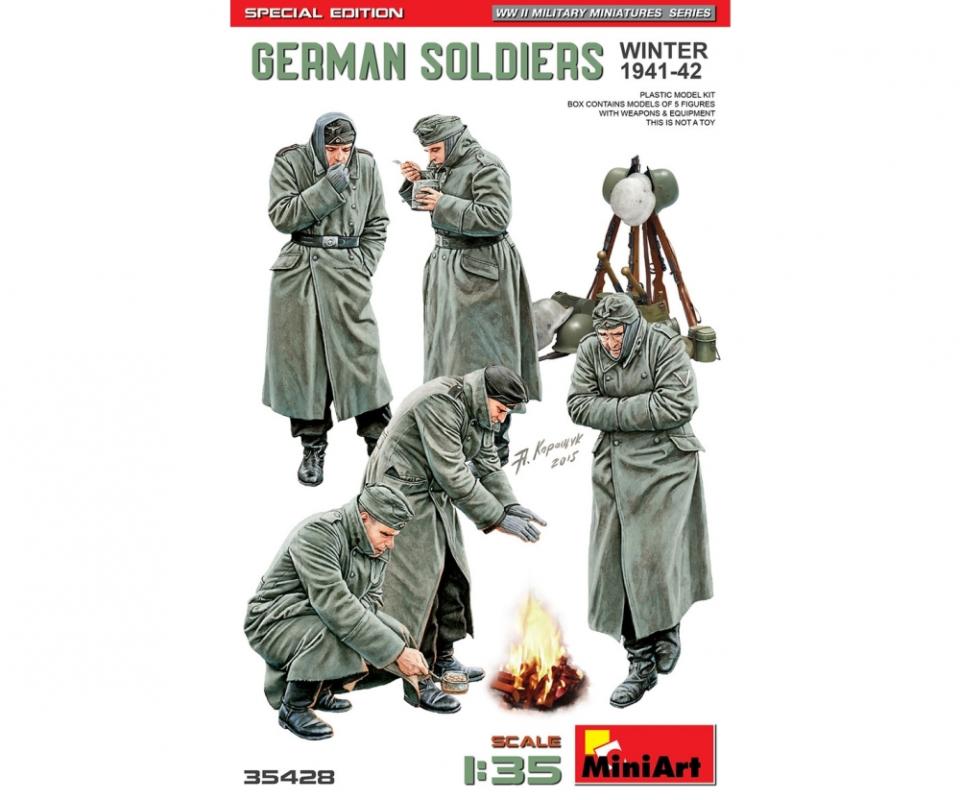 Dt. Soldaten - WInter 1941-42 - Special Edition von Mini Art