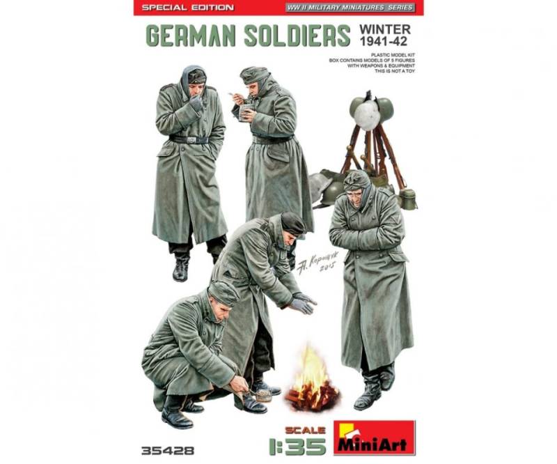 Dt. Soldaten - WInter 1941-42 - Special Edition von Mini Art