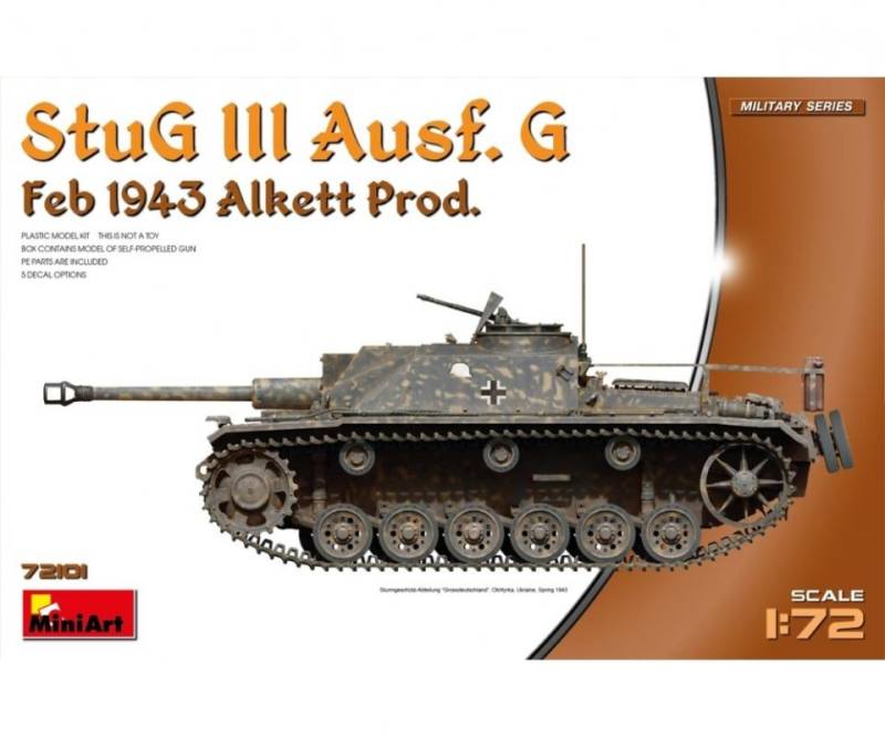 Dt. StuG III Ausf.G Prod. 1943 Alk. von Mini Art