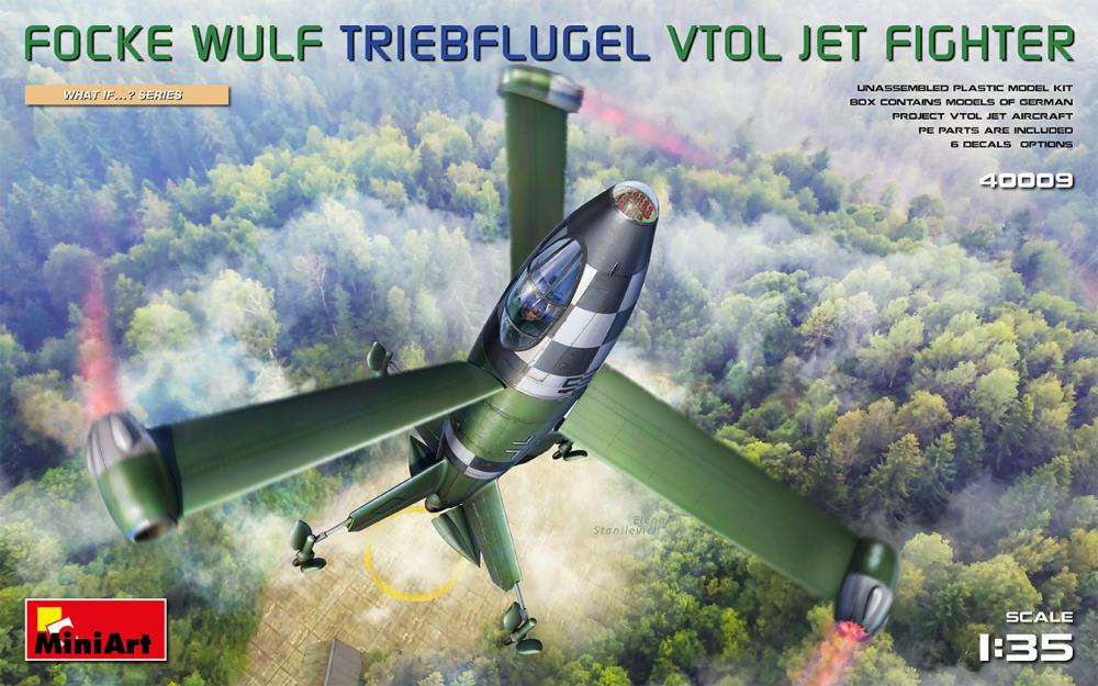 Focke Wulf Triebflügel (VTOL) Jet Fighter von Mini Art