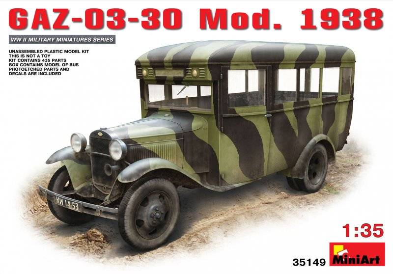 GAZ-03-30 Mod.1938 von Mini Art