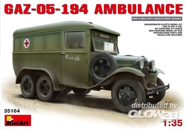 GAZ-05-194 Ambulance von Mini Art