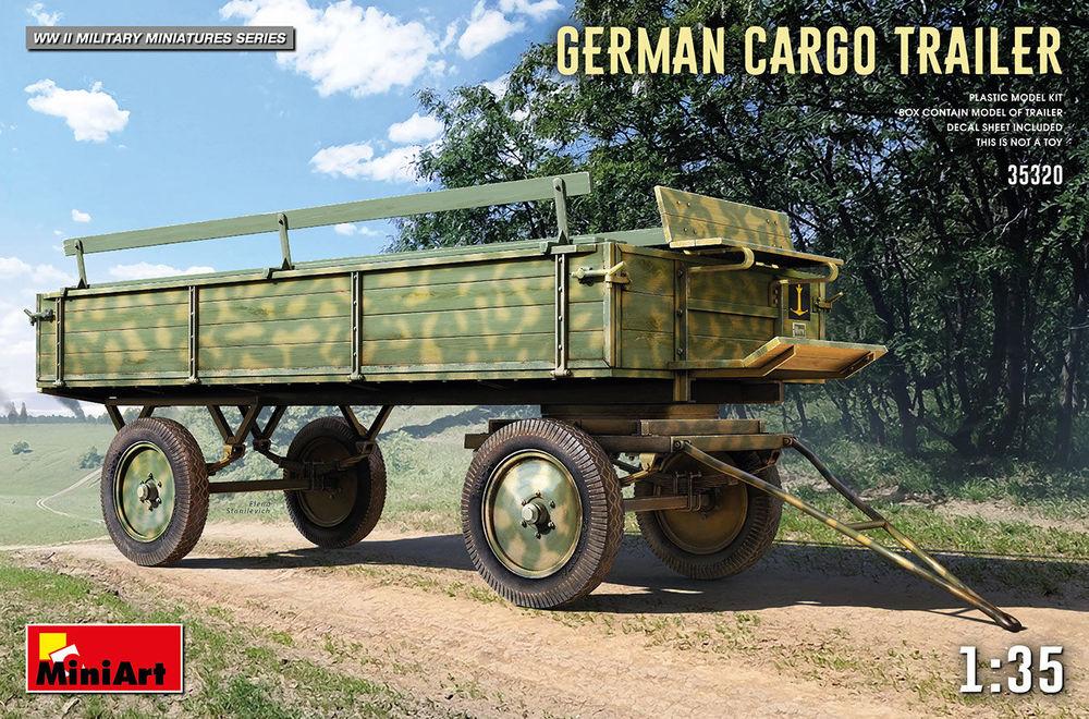 German Cargo Trailer von Mini Art