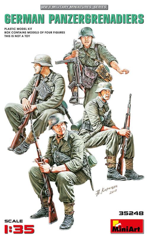 German Panzergrenadiers von Mini Art