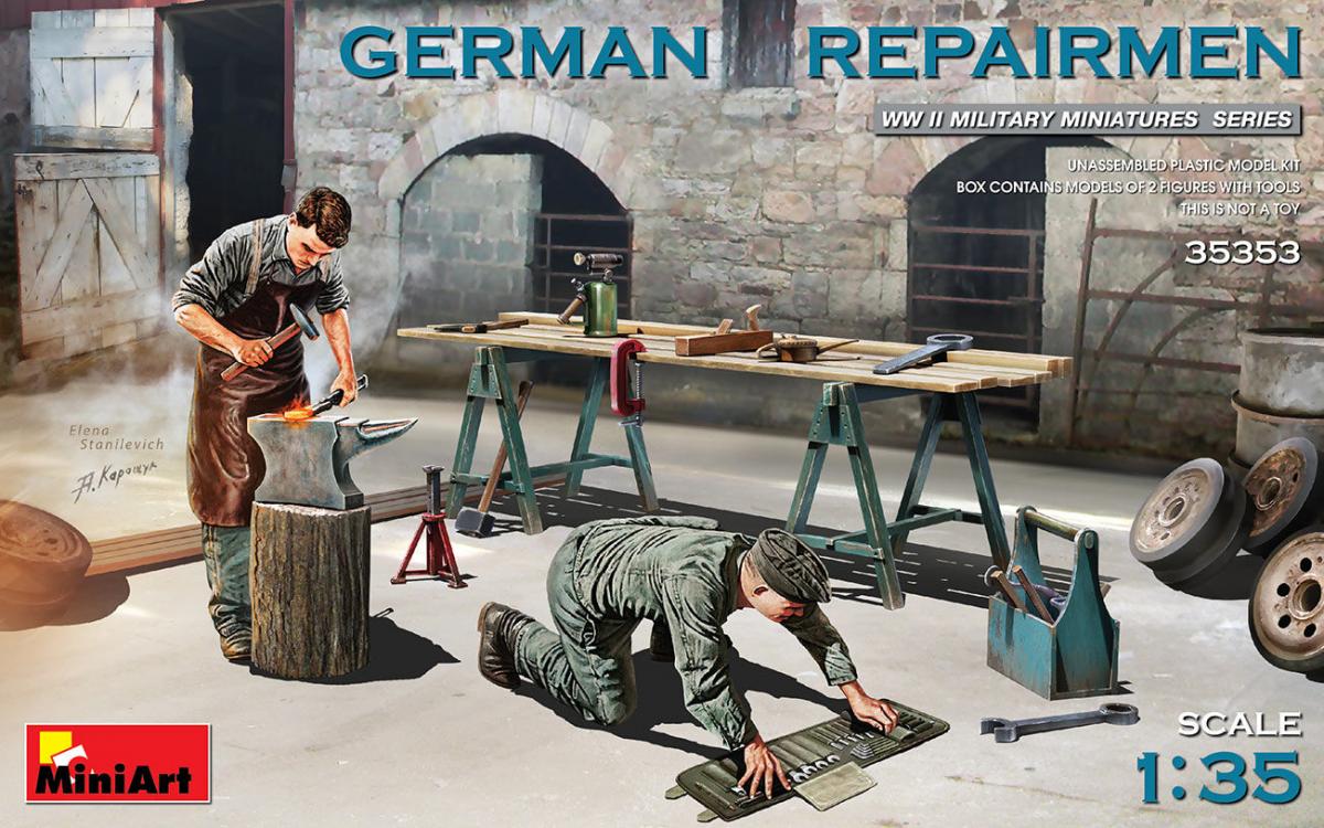 German Repairmen von Mini Art