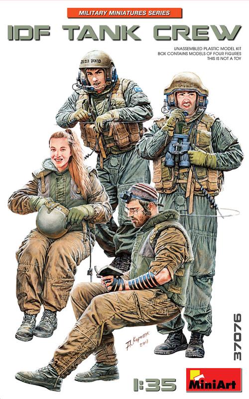 IDF Tank Crew von Mini Art