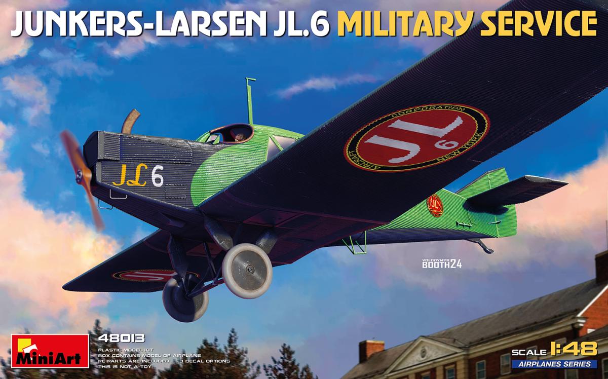 Junkers-Larsen JL.6. - Militärischer Service von Mini Art