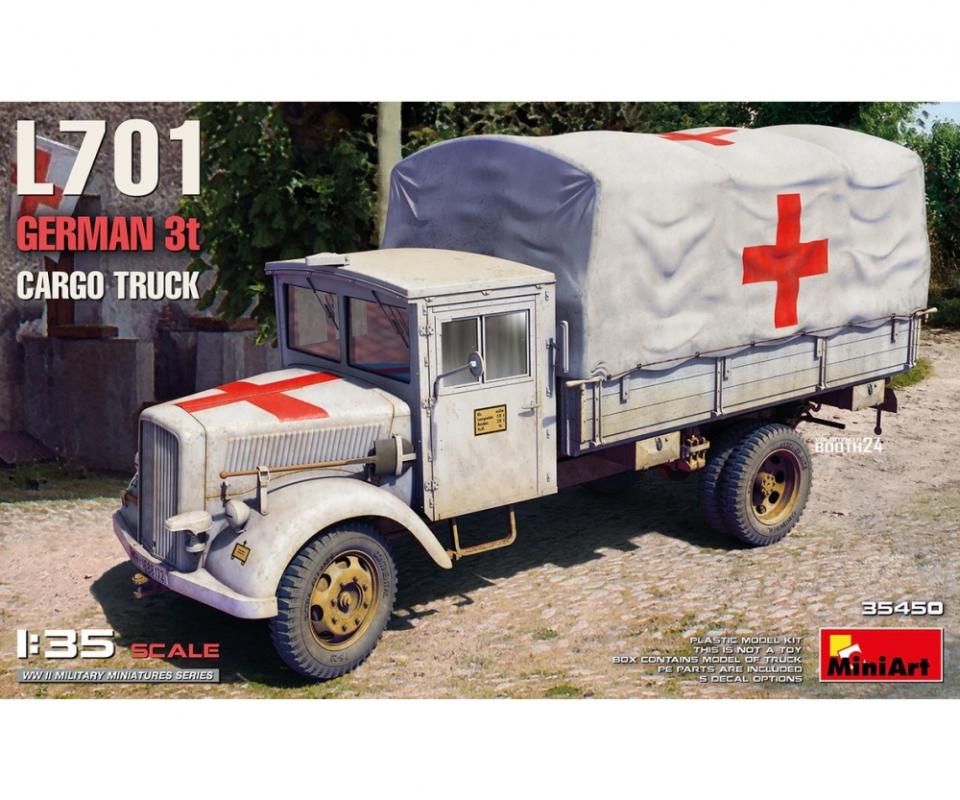 L701 Dt. 3t Cargo Truck von Mini Art