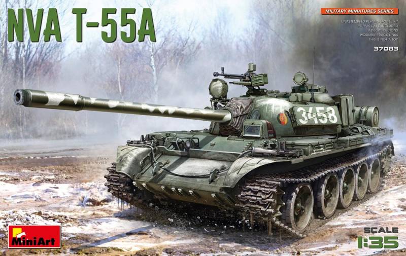 NVA T-55A von Mini Art