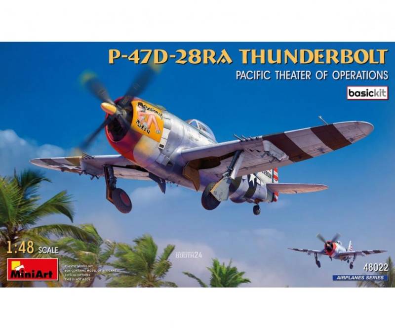 P-47D-28RA Thunderbolt - Basic Kit von Mini Art