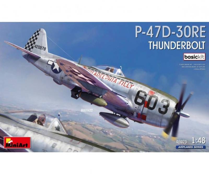 P-47D-30RE Thunderbolt - Basic Kit von Mini Art