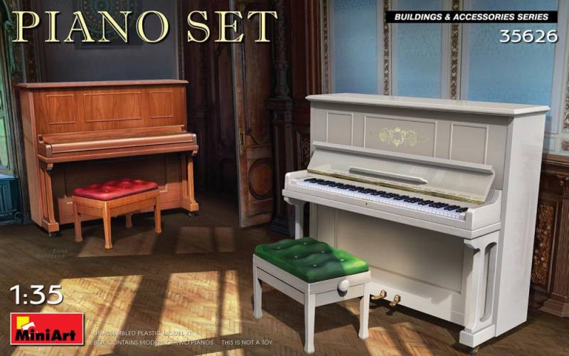 Piano Set von Mini Art