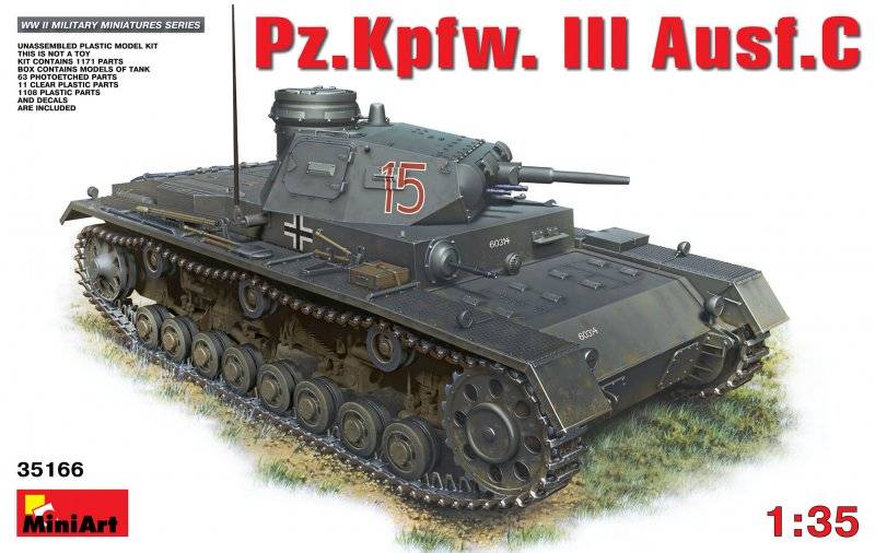 Pz.Kpfw.3 Ausf.C von Mini Art