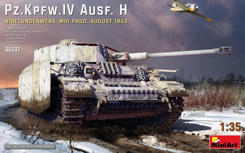 Pz.Kpfw.IV Ausf. H Nibelungenwerk. Mid Prod. (August 1943) von Mini Art