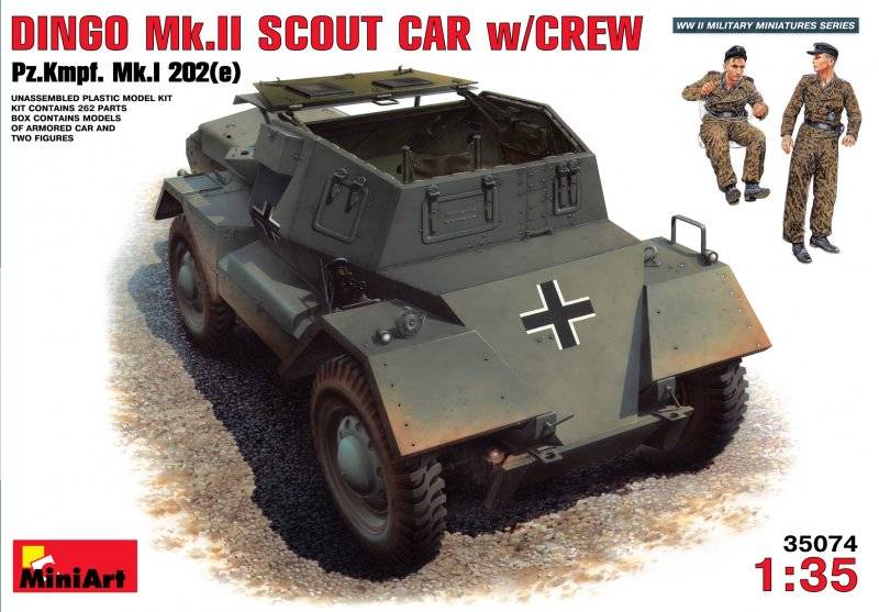 PzKpWg Mk.I 202 mit Crew von Mini Art