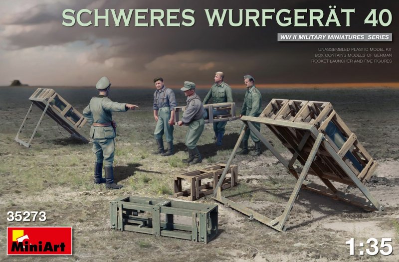 Schweres Wurfgerät 40 von Mini Art