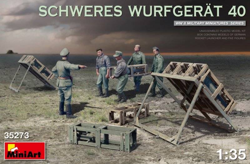 Schweres Wurfgerät 40 von Mini Art