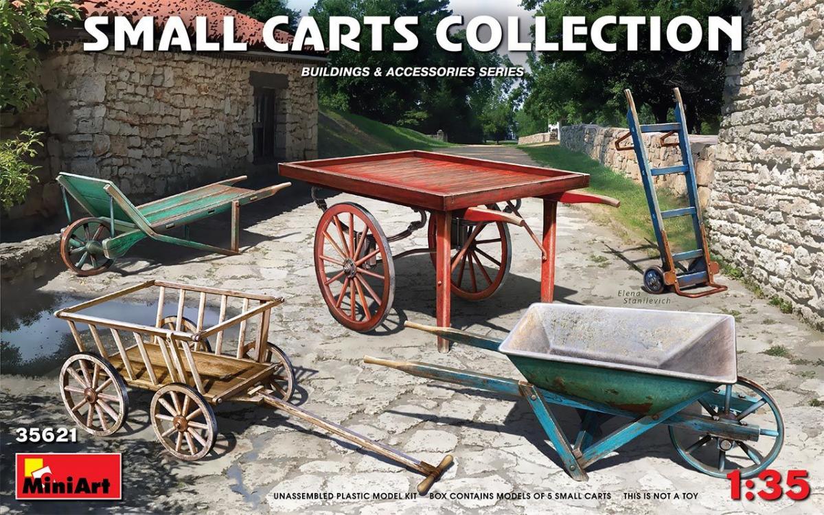 Small Carts Collection von Mini Art