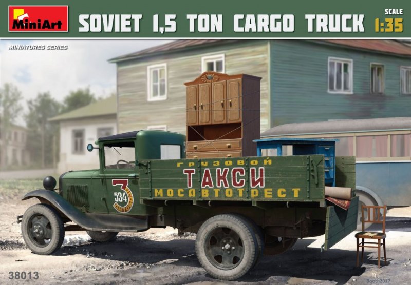 Soviet 1,5 ton Cargo Truck von Mini Art