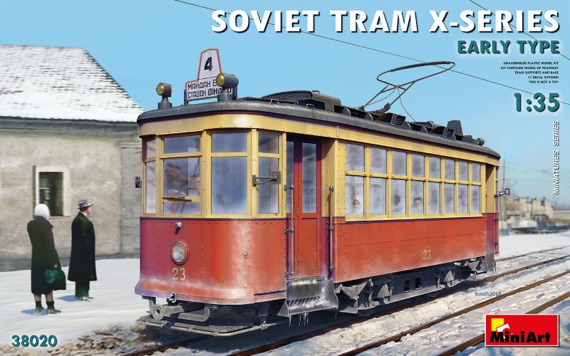 Soviet Tram X-Series - Early Type. von Mini Art