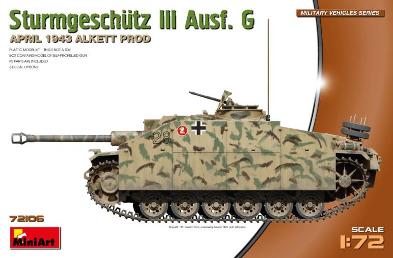 StuG III Ausf. G - Produktion April 1943 von Mini Art