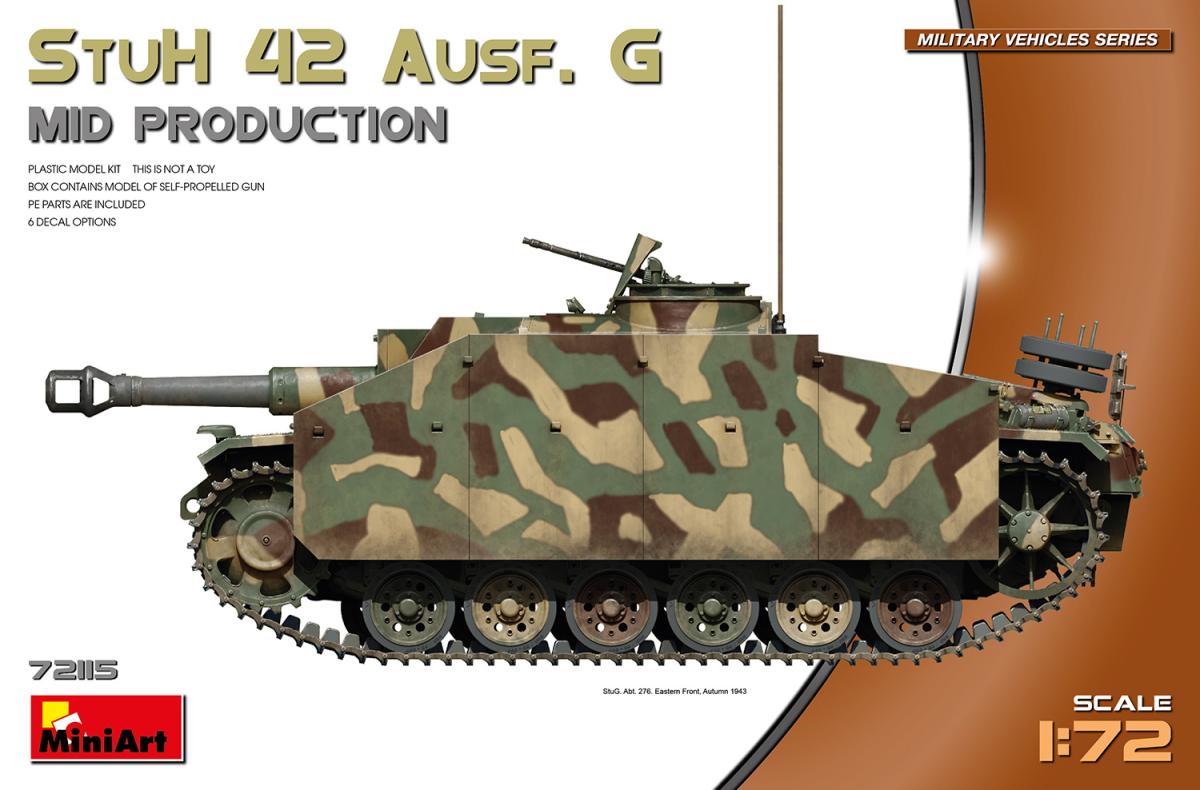 StuH 42 Ausf. G Mit. Produktion von Mini Art