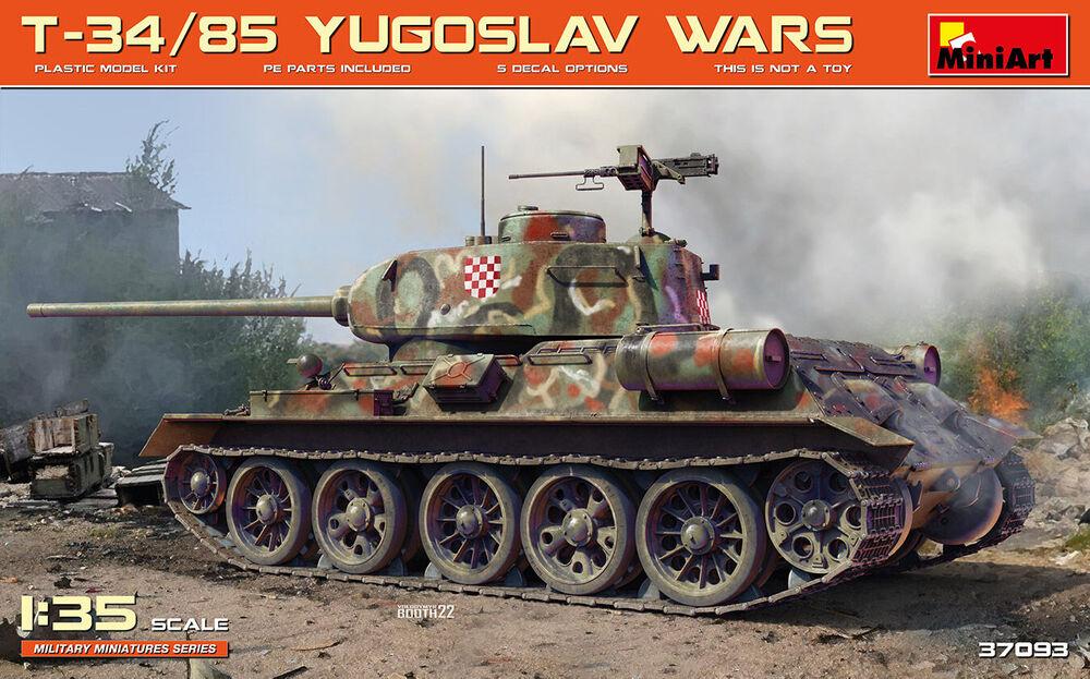 T-34/85 Yugoslav Wars von Mini Art