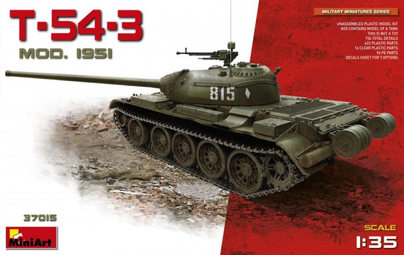 T-54-3 Mod.1951 von Mini Art