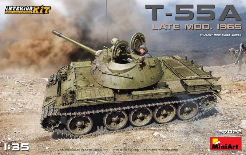 T-55A Late Mod.1965 - Interior Kit von Mini Art