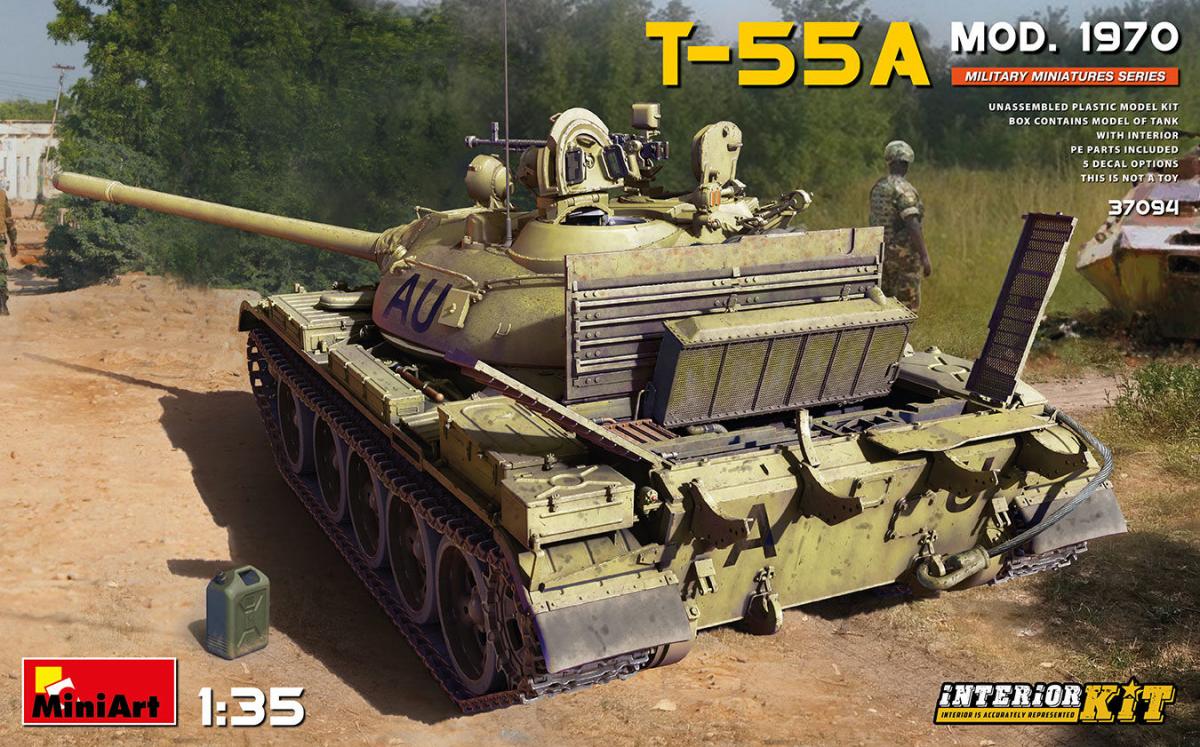 T-55A Mod. 1970 Interior Kit von Mini Art