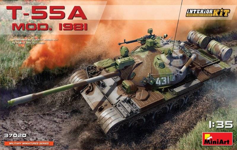 T-55A Mod.1981 - Interior Kit von Mini Art