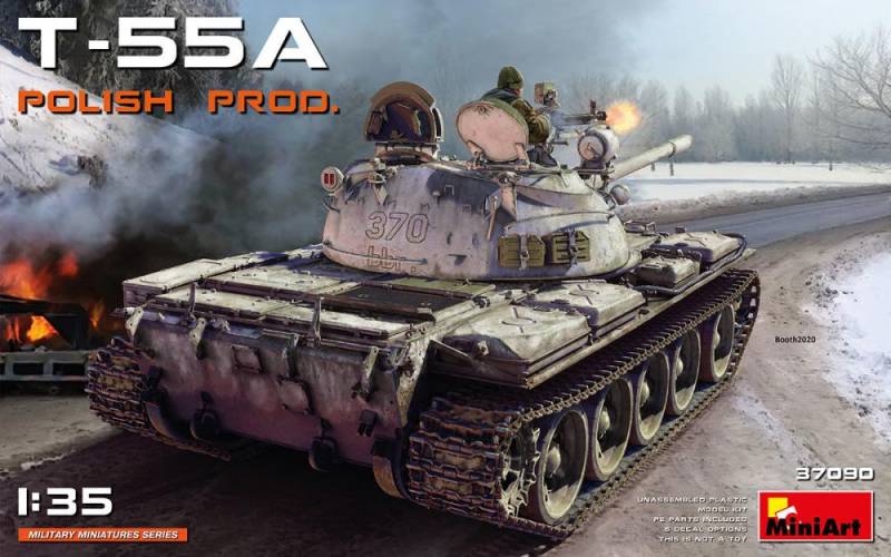 T-55A Polish Production von Mini Art