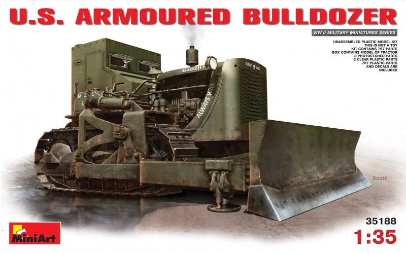 U.S.Armoured Buldozer von Mini Art