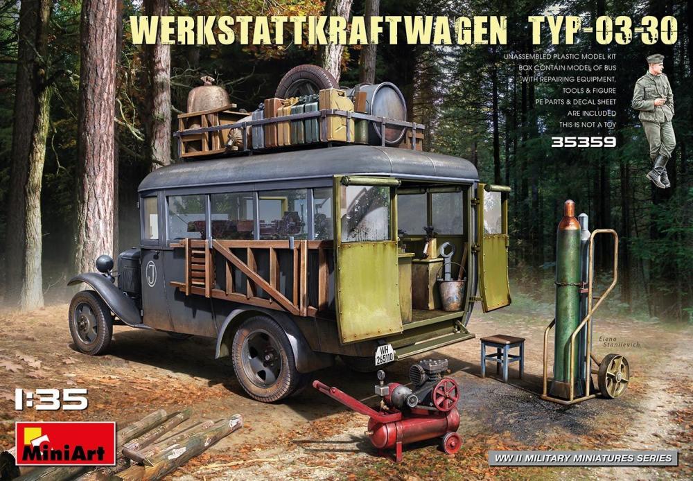 Werkstattkraftwagen Typ-03-30 von Mini Art