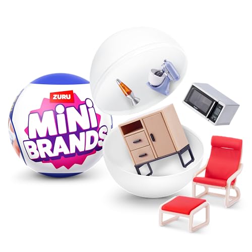 Mini Brands Home Capsule von ZURU, Mini's Collectible, Überraschung, Blindpackung, Sammlerstück (1 Kapsel) von Mini Brands