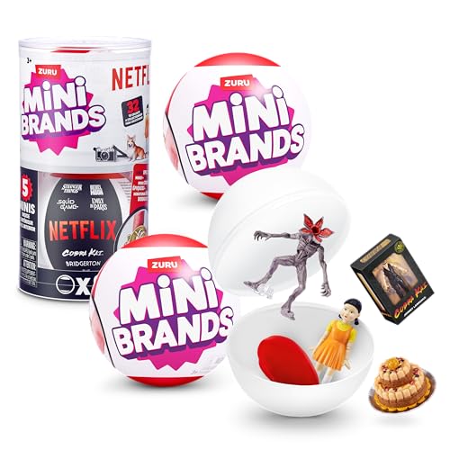 Mini Brands 77603 Netflix, Überraschungskapsel (2, 1 Kapsel von Mini Brands