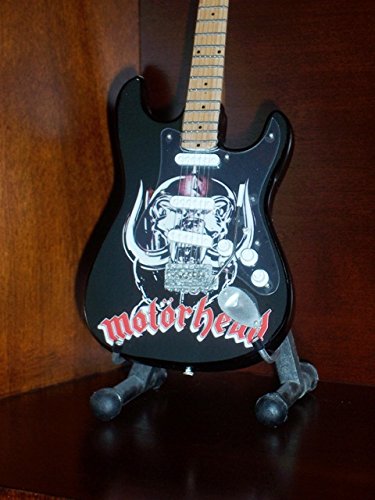 Mini Schwarz Gitarre MOTORHEAD LEMMY KILMISTER Anzeige GESCHENK von Mini Guitars