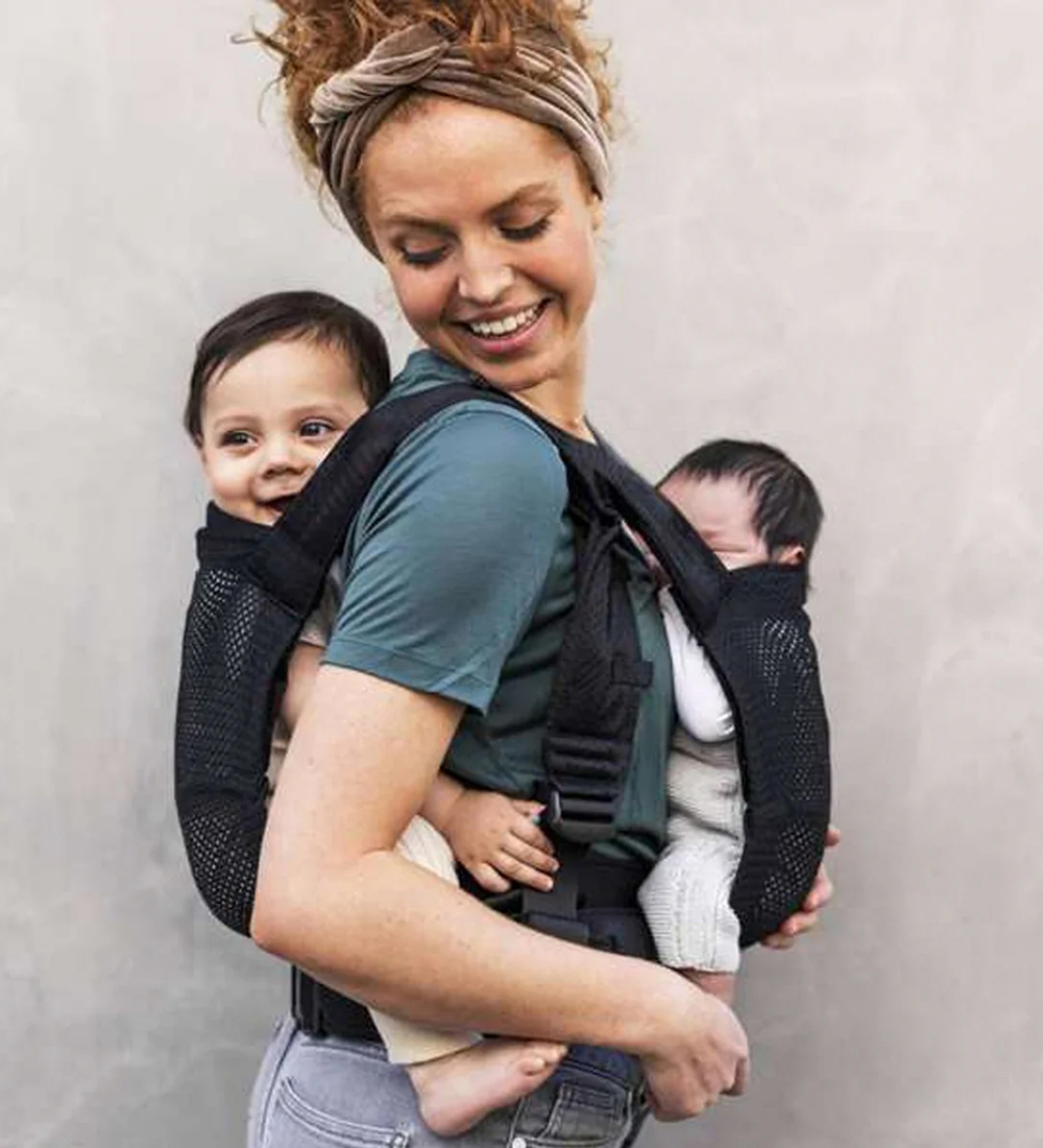 Mini Monkey Babytrage Für Zwillinge - Tandem-Kindersitz - Schwar - Mini Monkey - One Size - Babytragen Mini Monkey Babytrage Für Zwillinge - Tandem-Kindersitz - Schwar - Mini Monkey - One Size - Babytragen von Mini Monkey