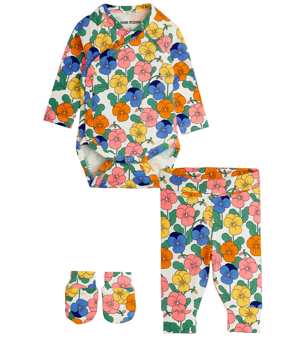 Mini Rodini Set - Body l/ä/Leggings/Handschuhe - Bratschen - Mul - Mini Rodini - 68 - Body L/Ä Mini Rodini Set - Body l/ä/Leggings/Handschuhe - Bratschen - Mul - Mini Rodini - 68 - Body L/Ä von Mini Rodini