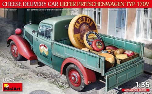 Leiter-Montageset, kompatibel mit Cheese Delivery Car Life Pritschenwaagen Typ 170 V Kit 1:35 MINIART MIN38046 von MiniArt