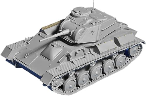 Mini Art 35243 1:35 Sov. T-80 Leicht Panzer (5) SE - originalgetreue Nachbildung, Modellbau, Plastik Bausatz, Basteln, Hobby, Kleben, Modellbausatz, Zusammenbauen, unlackiert von MiniArt