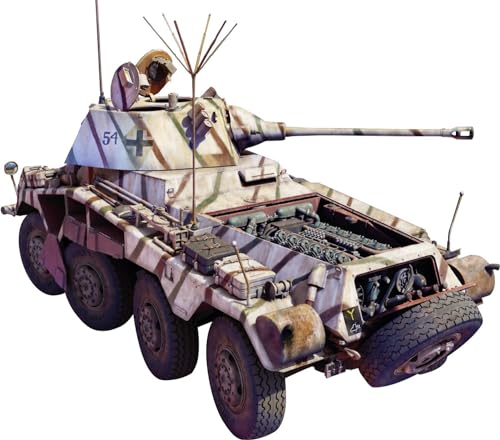 Mini Art 35414 1:35 Sd.Kfz.234/2 Puma Interior Kit - originalgetreue Nachbildung, Modellbau, Plastik Bausatz, Basteln, Hobby, Kleben, Modellbausatz, Zusammenbauen, unlackiert von MiniArt