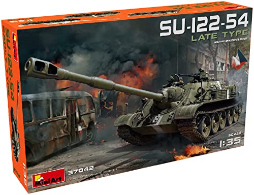 MiniArt 37042 1:35 SU-122-54 Späte Prod.-originalgetreue Nachbildung, Modellbau, Plastik Bausatz, Basteln, Hobby, Kleben, Modellbausatz, Zusammenbauen, unlackiert MiniArt 37042 1:35 SU-122-54 Späte Prod.-originalgetreue Nachbildung, Modellbau, Plastik Bausatz, Basteln, Hobby, Kleben, Modellbausatz, Zusammenbauen, unlackiert von MiniArt