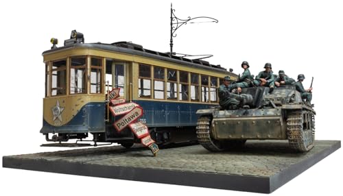 Mini Art MA36067 1/35 Kharkov 1943 Tram & No. 3 Assault Gun G Type w/Crew Big Set Plastic Model von MiniArt