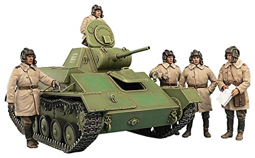 Mini Art 35194 1:35 Sov. T-70M Leicht Panzer (5) Sp.Ed. - originalgetreue Nachbildung, Modellbau, Plastik Bausatz, Basteln, Hobby, Kleben, Modellbausatz, Zusammenbauen, unlackiert von MiniArt