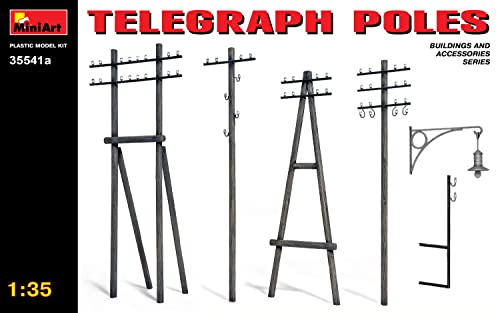 MiniArt 35541A - Telegraph Poles, Zubehör von MiniArt