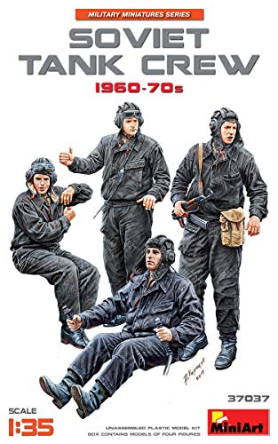 MiniArt MIN37037 37037 Soviet Tank Crew 1960-70s Figuren, verschieden von MiniArt