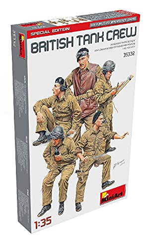 Miniart MIN35332 1:35-British Tank Crew-Special Edition, versch. von MiniArt