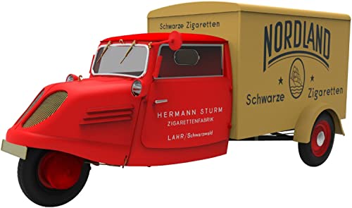 Mini Art 38047 1:35 Tempo E400 Kastenwagen 3-Rad - originalgetreue Nachbildung, Modellbau, Plastik Bausatz, Basteln, Hobby, Kleben, Modellbausatz, Zusammenbauen, unlackiert von MiniArt